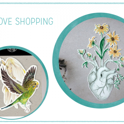 we love Shopping: Handgemachte Sticker | we love handmade