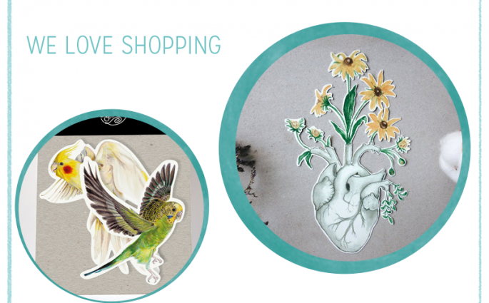 we love Shopping: Handgemachte Sticker | we love handmade