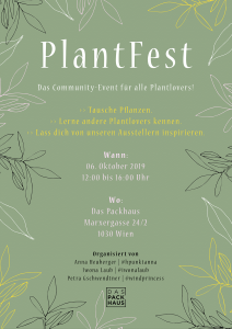 PlantFest Flyer | we love handmade