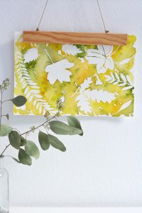 DIY: Herbstblätter-Aquarell | we love handmade