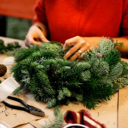 DIY-Workshop: Weihnachtskranz | we love handmade