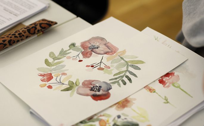 Aquarellmalerei-Workshop in Wien | we love handmade