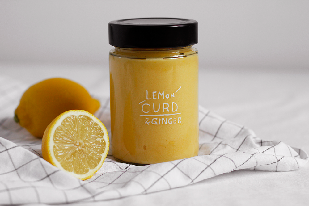 Rezept: Lemon Curd mit Ingwer selber machen | we love handmade