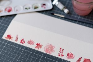 Loose Watercolor Flowers | we love handmade