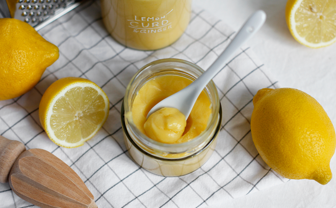 Rezept: Lemon Curd mit Ingwer | we love handmade