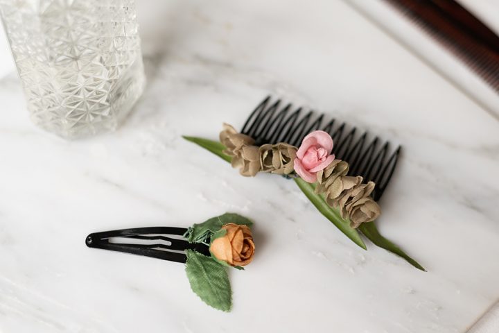 Blumen-Haarspange | we love handmade