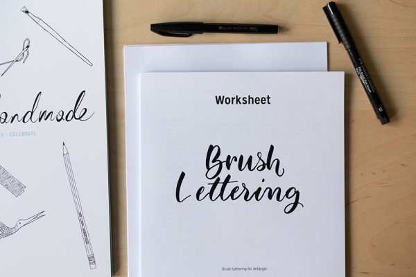 Brush Lettering Craft Kit | we love handmade