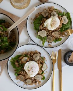 Couscous-Spinat-Salat gesund | we love handmade