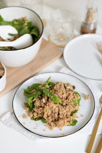 Couscous-Spinat-Salat selber machen | we love handmade