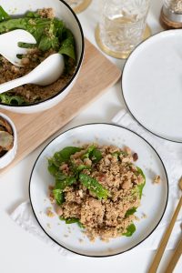 Couscous-Spinat-Salat vegan | we love handmade