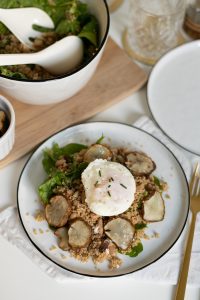 Couscous-Spinat-Salat vegetarisch | we love handmade