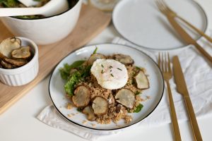 Couscous-Spinat-Salat veggie | we love handmade