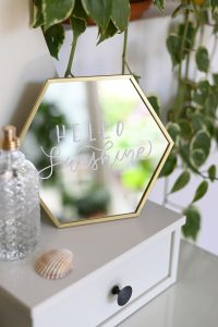 Spiegel mit Botschaft | we love handmade