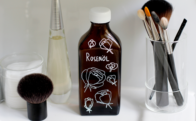 Beauty-DIY: Rosen Massageöl | we love handmade