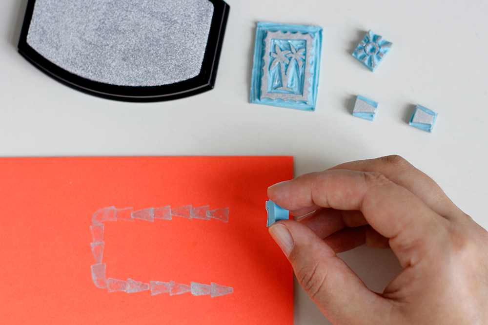 DIY: Stempeldruck Stempel selber schnitzen | we love handmade