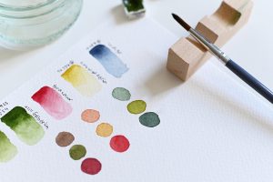 Farben mischen: Aquarellmalerei-Workshop | we love handmade
