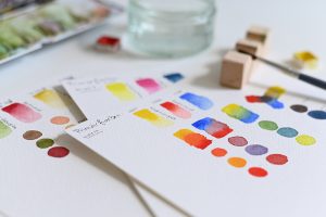 Farben mischen: Aquarell-Onlinekurs | we love handmade