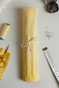 DIY: Pinselaufbewahrung nähen | we love handmade