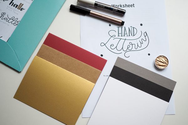 Hand Lettering Craft Kit | we love handmade