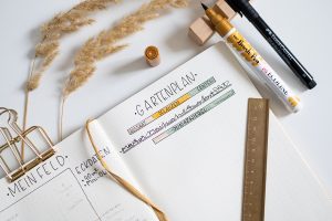 Bullet Journal Gartenplaner | we love handmade