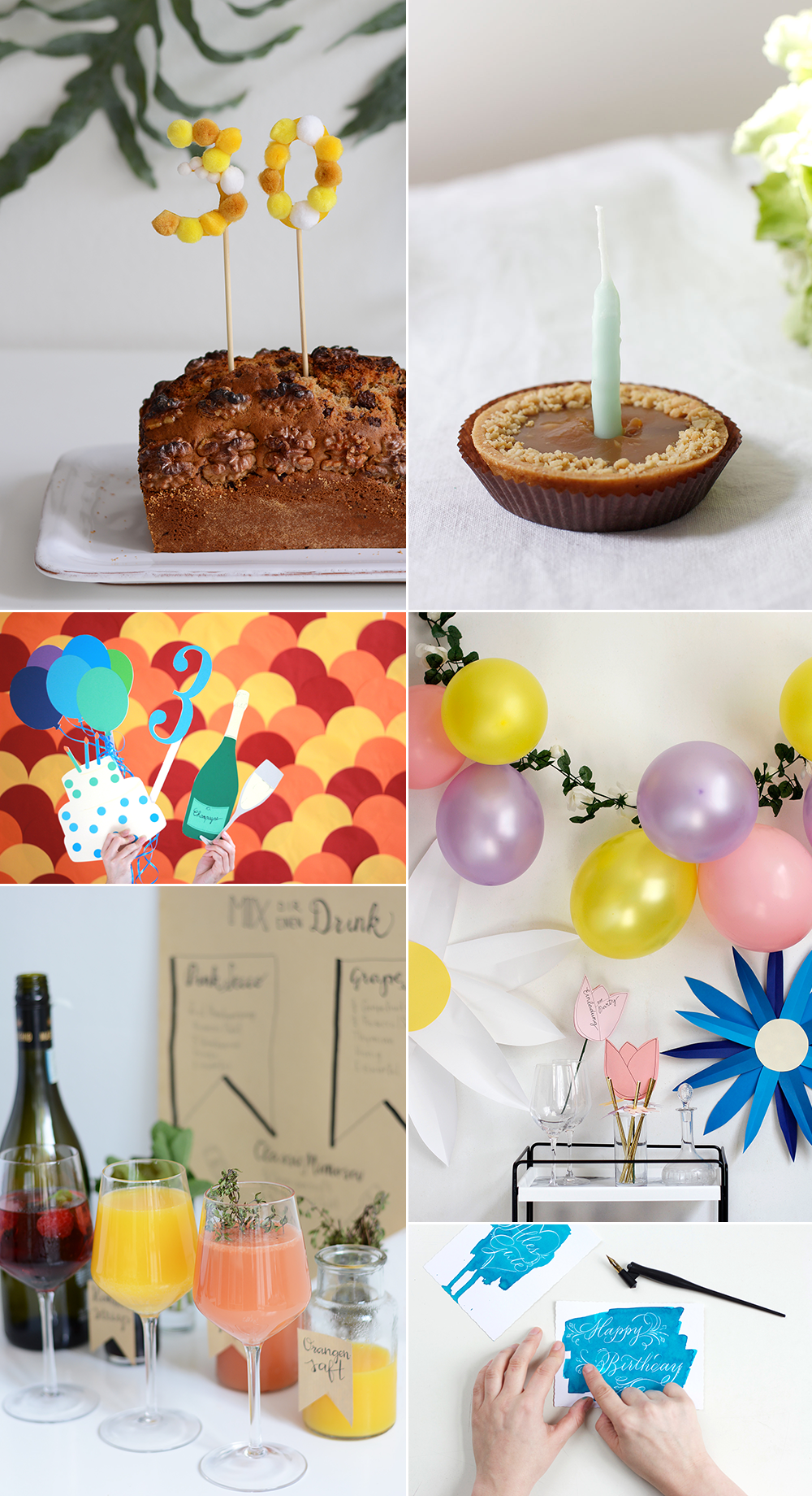 DIY-Ideen fürs Geburtstagsfest | we love handmade