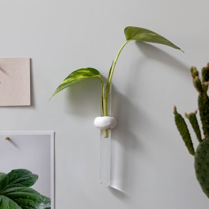 DIY: Magnetische Anzuchtstation mit Reagenzglas aus Modeliermasse selbermachen | we love handmade