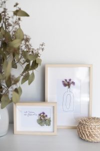 Trockenblumen-Bilder selber machen | we love handmade