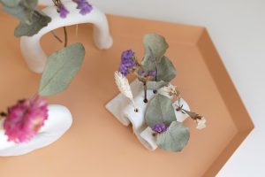 Trockenblumen-Vasen fertig - Clay | we love handmade