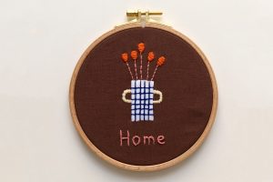 HOME Stick-Kit: Illustration von Anna Katharina Jansen | we love handmade