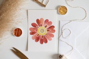Blumen-Mandala zeichnen: DIY | we love handmade