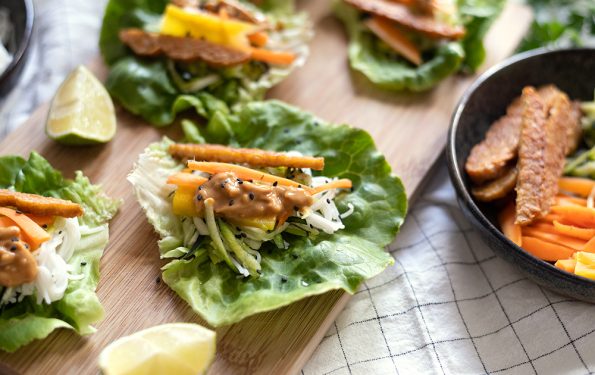 Salat-Wrap Asiatisch | we love handmade