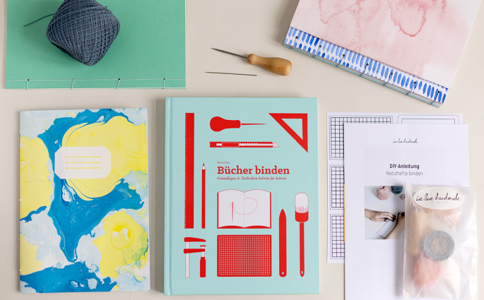 DIY-Inspiration: Buchbinden - Unsere DIYs und Produkte | we love handmade