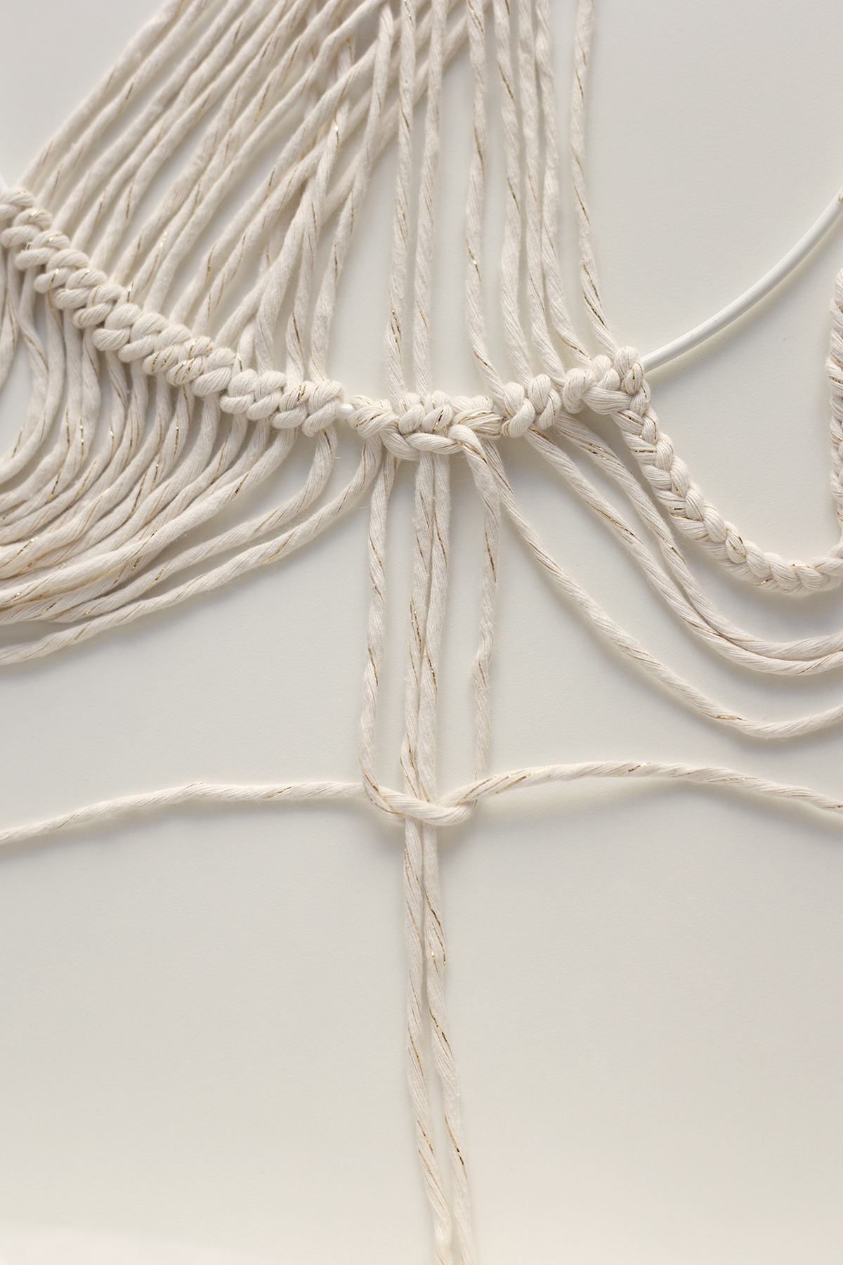 DIY: Makramee-Traumfänger - Anleitung für einen Helixknoten  | we love handmade
