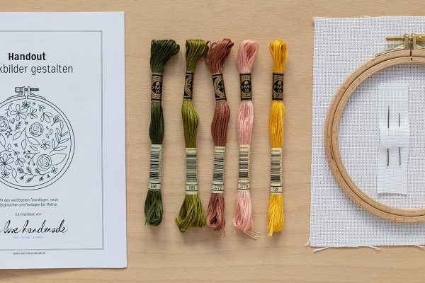 Craft Kit Stickbilder gestalten | we love handmade