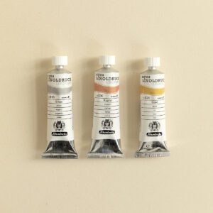 aqua Linoldruck Schminke Linolprint Farben — Effekttöne — 830 Kupfer 820 Gold Kupfer 830 | we love handmade