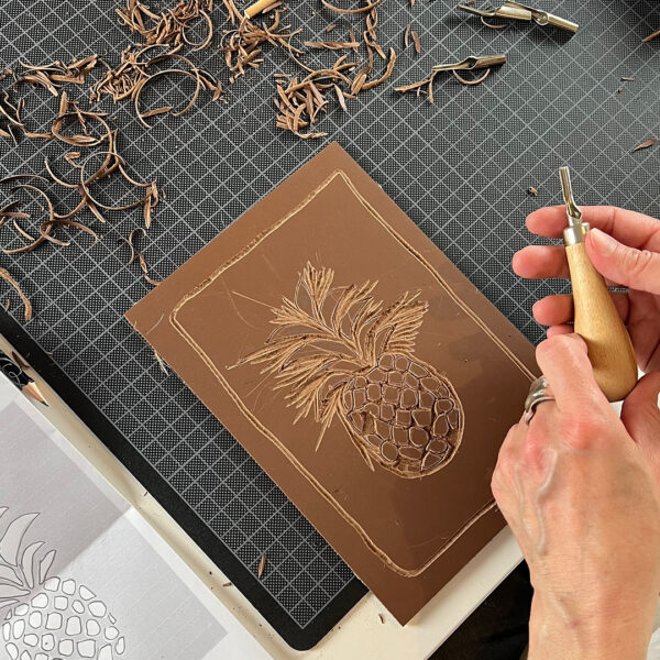 Linoldruck-Workshop für Anfänger:innen Oktober 2024 | we love handmade
