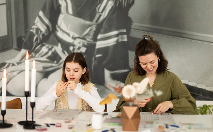 we love handmade MINI - Eltern-Kind-Workshop in Kooperation mit Paperlatur | we love handmade