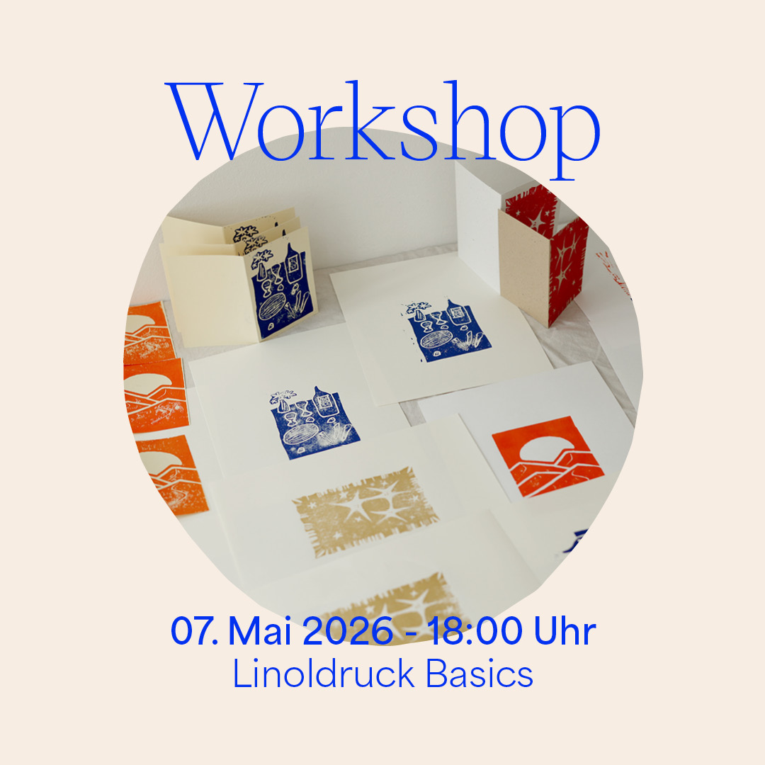 Lerne die Kunst des Linoldrucks! Im Mai 2026 findet unser Linoldruck Basic Workshop in Wien statt – perfekt für alle, die kreative Drucktechniken entdecken und eigene Motive gestalten möchten.
